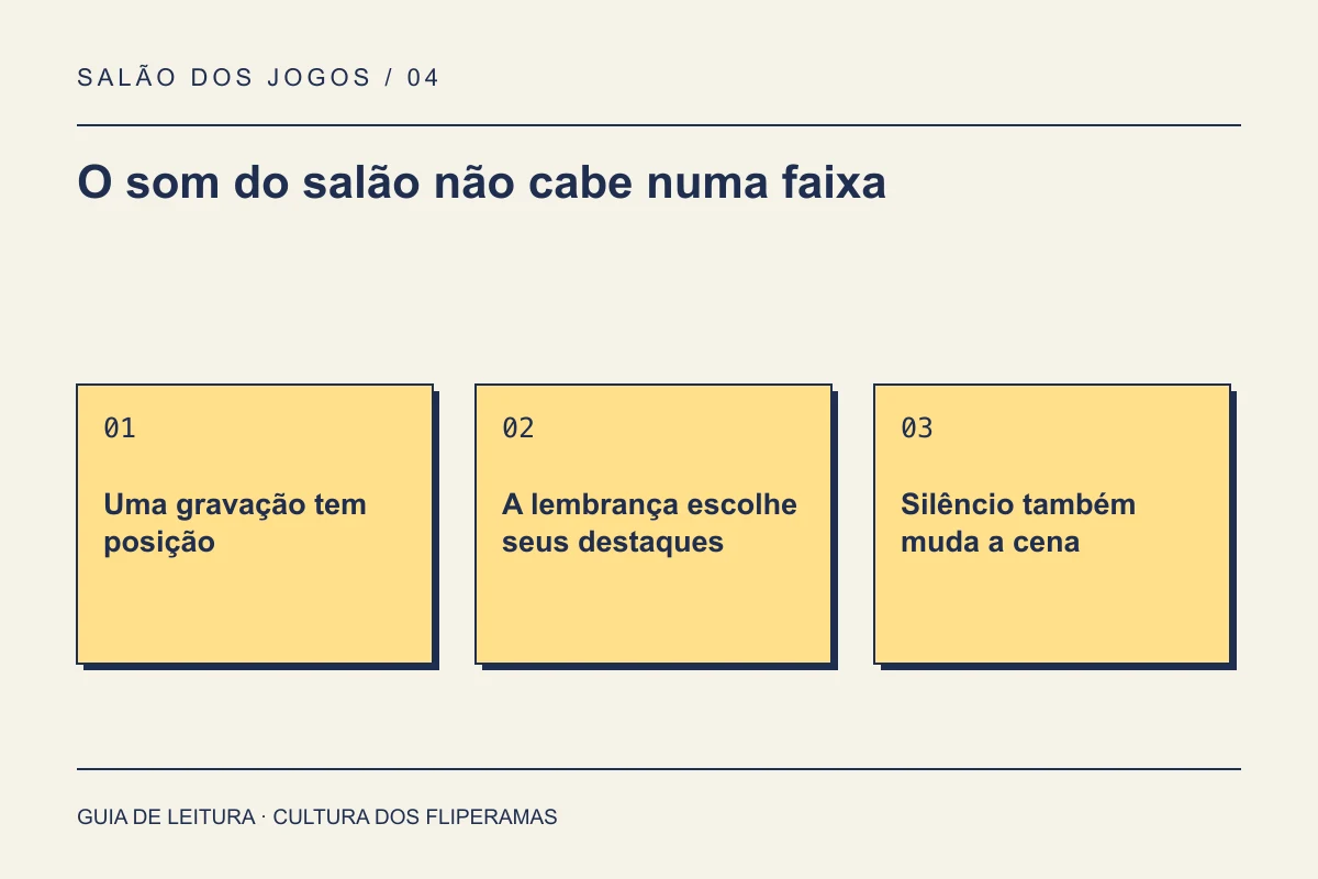 Guia de leitura: O som do salão não cabe numa faixa